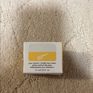 Saturday Skin Yuzu Vitamin C Bright Eye Cream